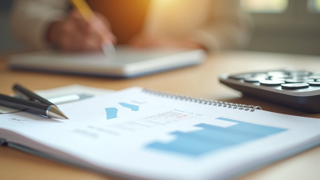 Calculatrice et carnet de calcul montrant les montants d'ASPA pour retraités