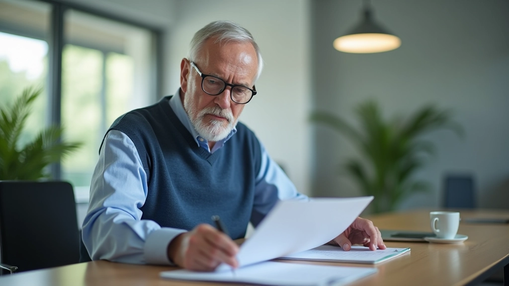 Senior consultant analysant les options de couverture dentaire et optique d'une mutuelle